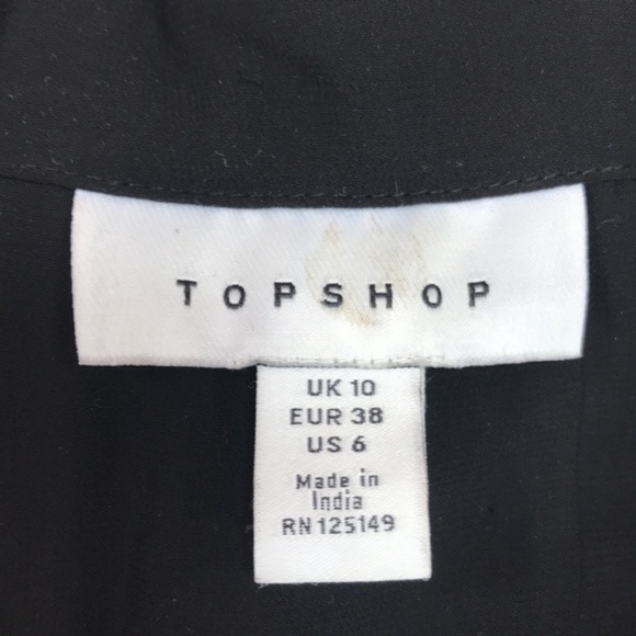 TOPSHOP Sequin Diamante Stripe Skirt - Picture 4 of 8